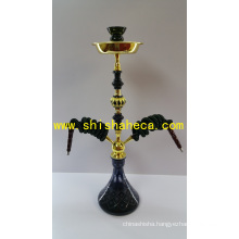 Colorful High Quality Zinc Alloy Nargile Smoking Pipe Shisha Hookah